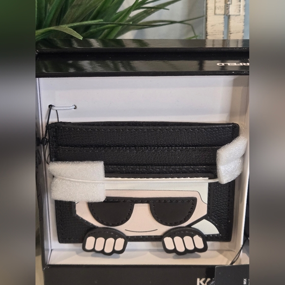 Karl Lagerfeld Pouchette Crossbody Bag & Card Holder - Picture 2 of 6